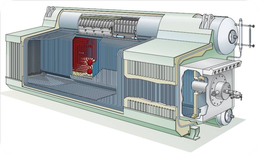 Babcock & Wilcox Boiler Internals