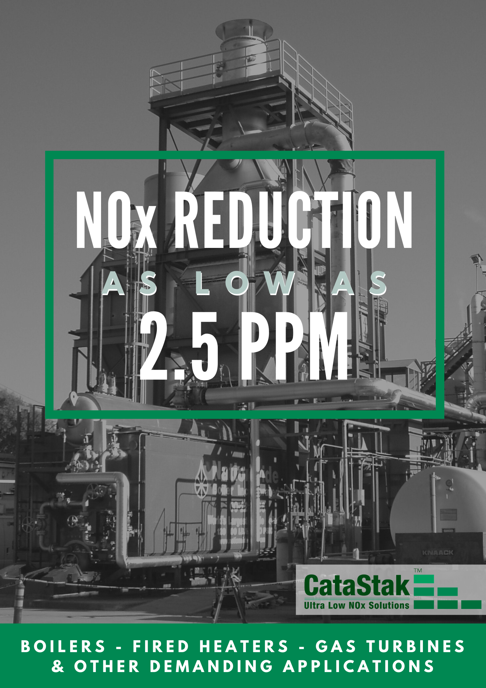 CataStak As Low As 2.5ppm