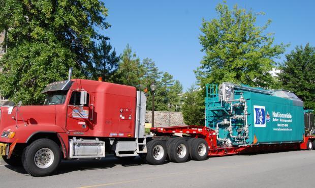 Trailer-Mounted Boiler
