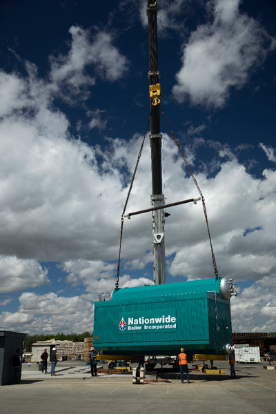 nationwide delivers 180kpph boiler
