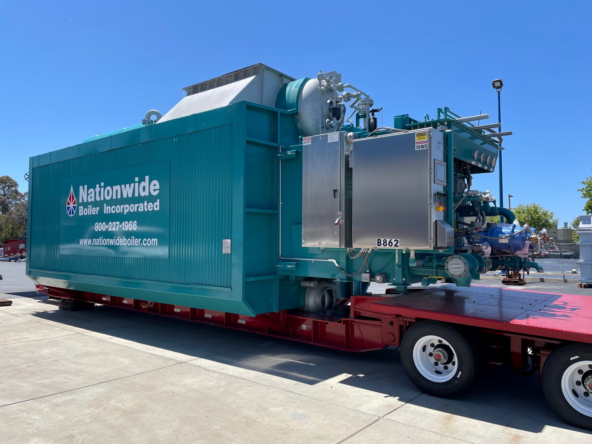 DFW 100K Rental Boiler