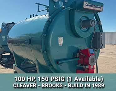 Used 100HP Firetube Boiler