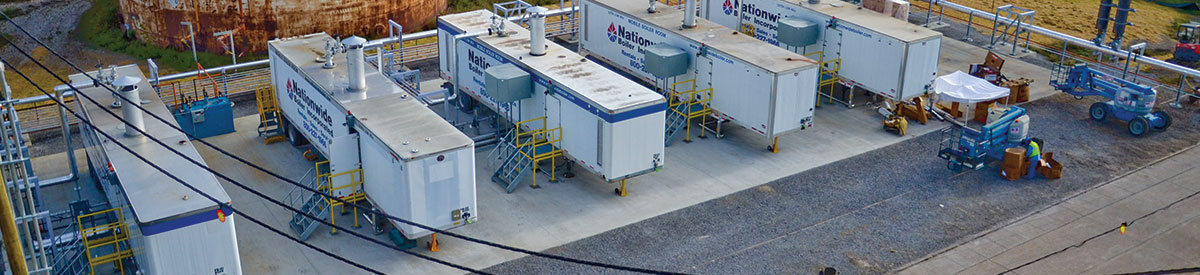mobile steam plants